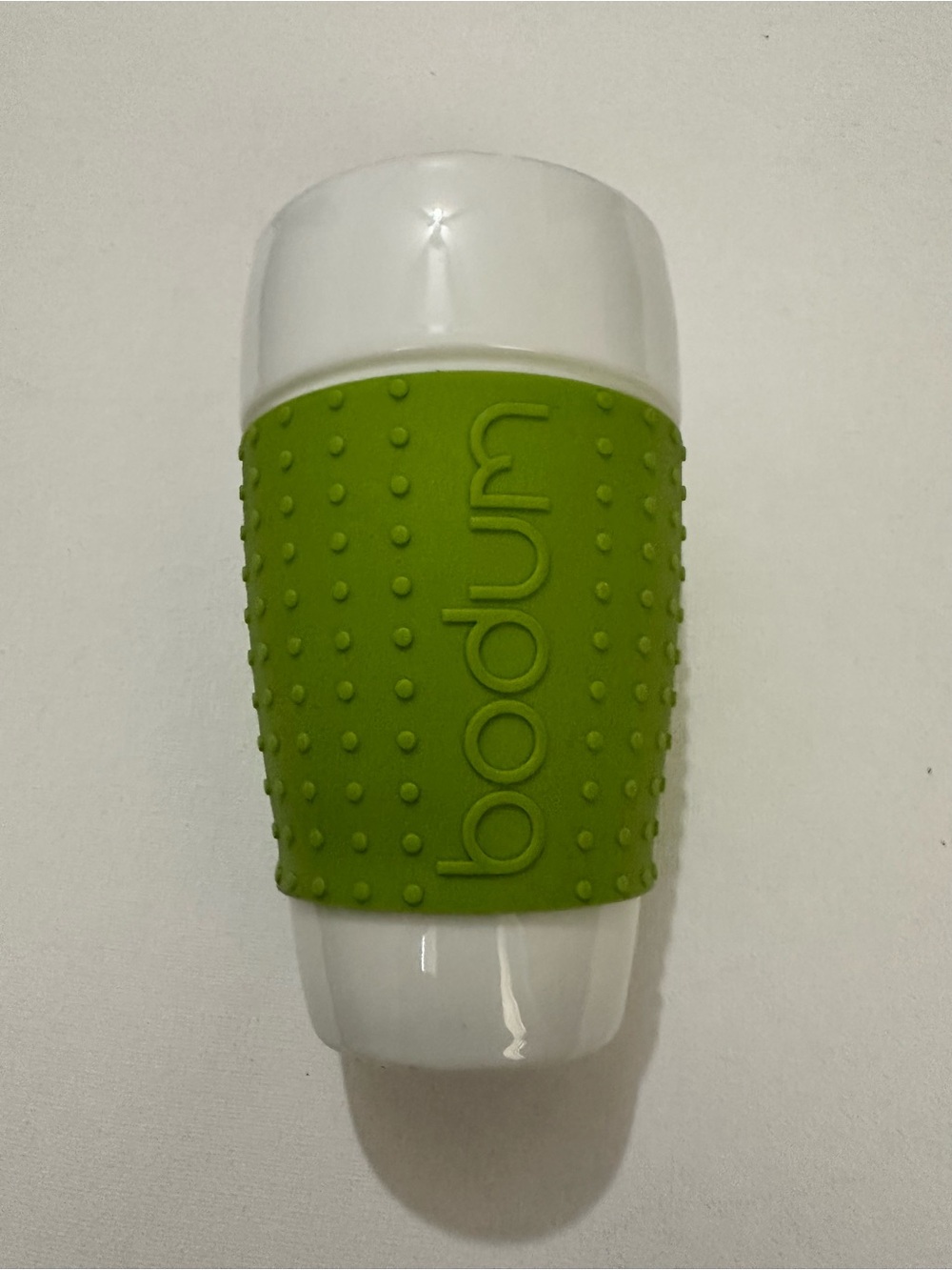 Bodum Pavina Green Grip Porcelain Travel Tumbler Mugs Textured Grip 0.5L, 1 mug - Picture 2 of 5